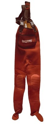Hodgman Men s Neoprene Stockingfoot Chest Waders Size M Brown/Black