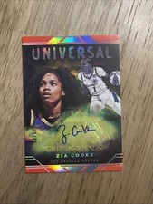 Zia Cooke 2024 Panini Origins WNBA Universal Autographs #UA-ZC Red /99 Sparks