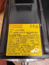 A2/2000 / A06B0372B675 / A06B-0372-B675- FANUC AC SERVO MOTOR