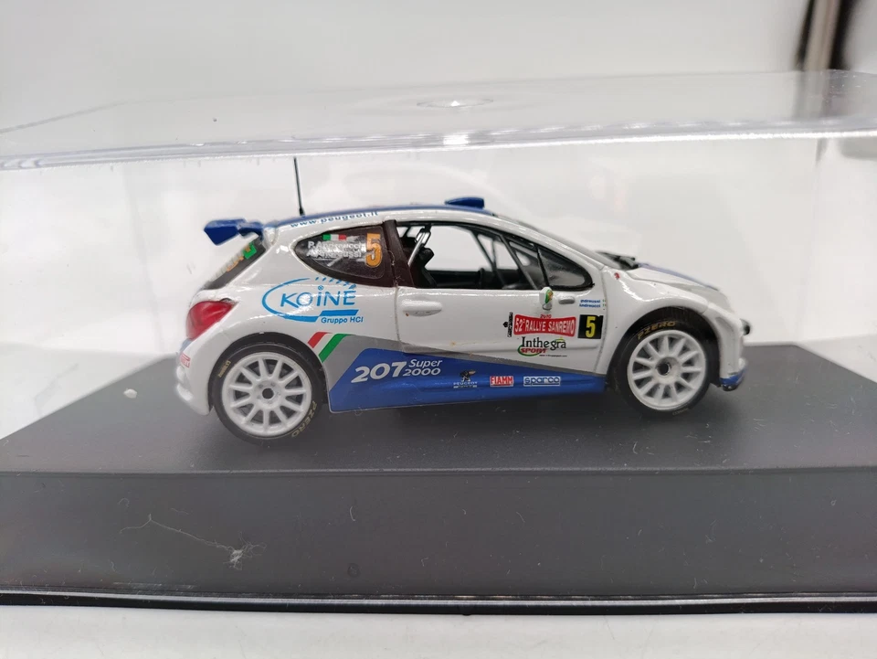 Peugeot 207 S2000 Rally Sanremo 2010 #5 Andreucci 1/43 Ixo Models Altaya - Immagine 4 di 4
