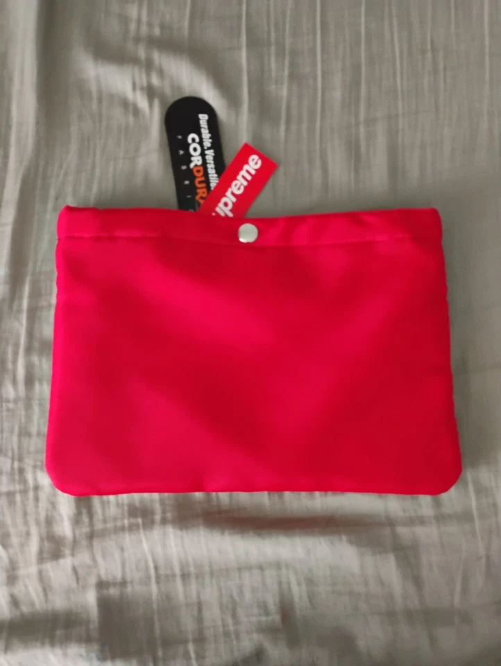 Supreme x The North Face Red Cordura Pouch Bag - w/Tags - Image 2 of 4