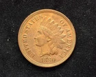 HS&C: 1880 Indian Head Penny/Cent AU - US Coin