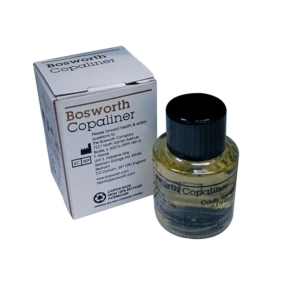 Bosworth 0921526 Copaliner Cavity Dental Varnish Chloroform-Free 0.5 Oz Bottle