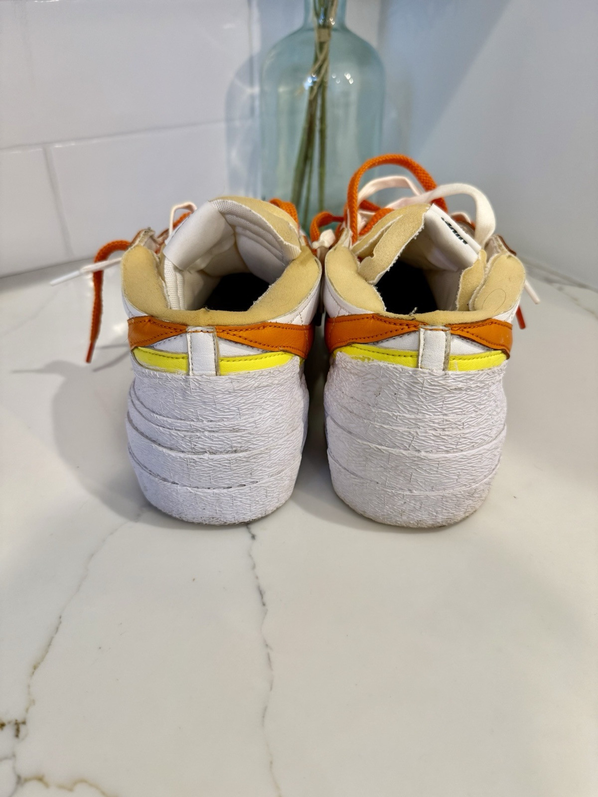 SACAI X NIKE Nike Sacai x Blazer Basso Magma Arancione Taglia 12