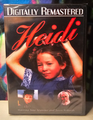 Heidi (DVD, 1993) Jason Robards, Jane Seymour, Patricia Neal