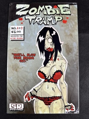 ZOMBIE TRAMP #1 3rd or 4th  PRINT JANEY BELLE 2009 KEY