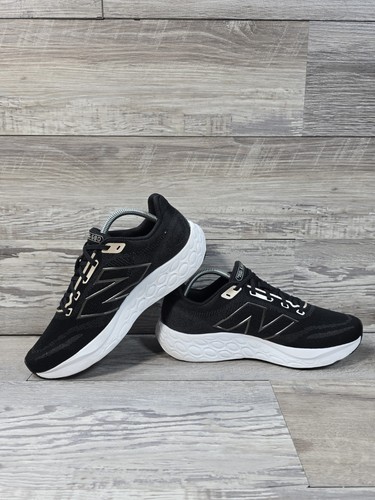 Zapatos para correr New Balance Fresh Foam 680v8 para mujer talla 10 B negros - Imagen 10 de 13