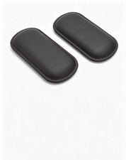 2 PCS Car Door Armrest Pads - Leather Memory Foam Knee Cushion - Leather