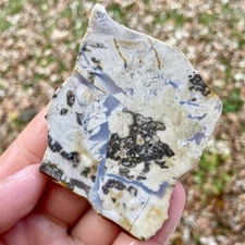 Bright Ohio Flint Rough Slab 1.52 Oz