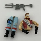 Vintage 1986 Original GI Joe Cobra Monkeywrench v1 Figure Dreadnok Harpoon PARTS