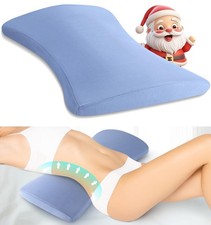 Lumbar Pillow for Sleeping, Lumbar Support Pillow for Bed for Back Pain Relie...