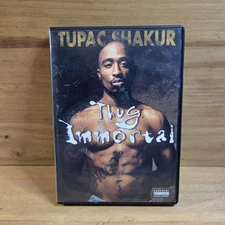Thug Immortal The Tupac Shakur Story DVD RAP Rare Footage Interviews Death