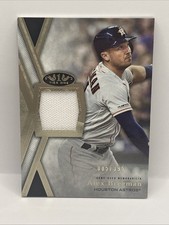 Alex Bregman 2020 Topps Certified Tier One Relic Card Number 085/395 Hou Astros