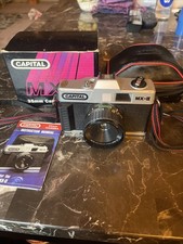 Capital MX-II Vintage 35MM Film Camera 50MM Lens, Case Box Set