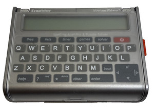 Franklin SA-309 Spelling Ace Pro Puzzle Solver Thesaurus Merriam-Webster Tested