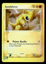SANDSHREW #75 REVERSE FOIL 2003 POKEMON EX SANDSTORM NEAR MINT on eBay