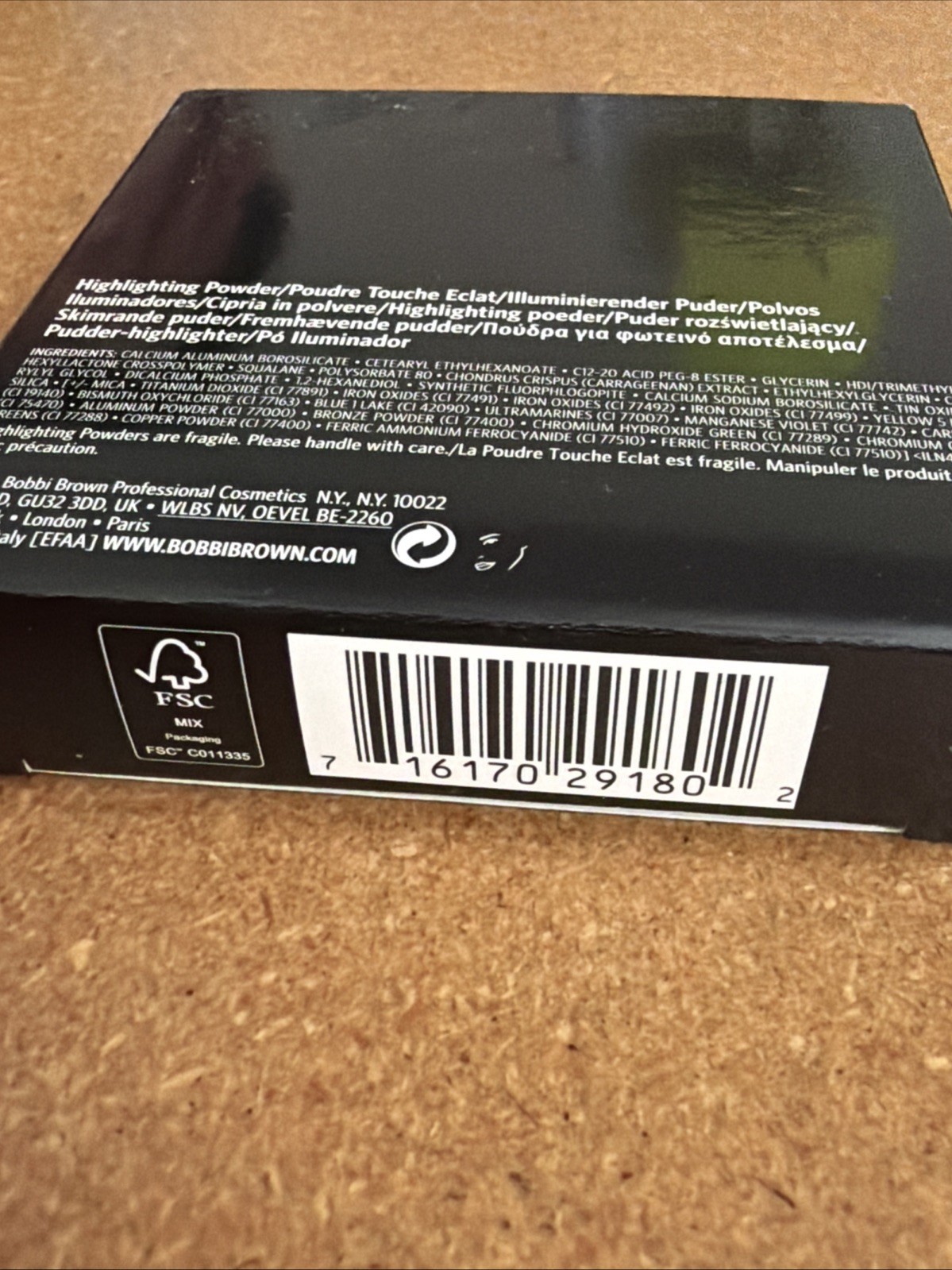 Bobbi Brown Highlighting Powder Peach Glow 0.28 oz NEW!