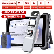 MUCAR 892BT & TPMS Diagnostic Full System Car Bidirectional Scanner Tool Set
