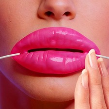 2pcs Funny Cartoon Lips Halloween Sausage Mouth Halloween Jokes Props