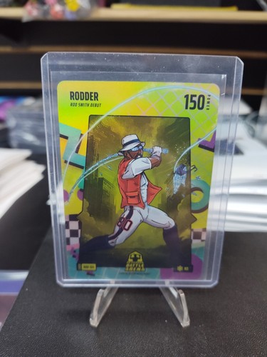 2024 Bo Jackson Battle Arena Alpha Rodder Rod Smith 's Rad SP Battlefoil RAD-123