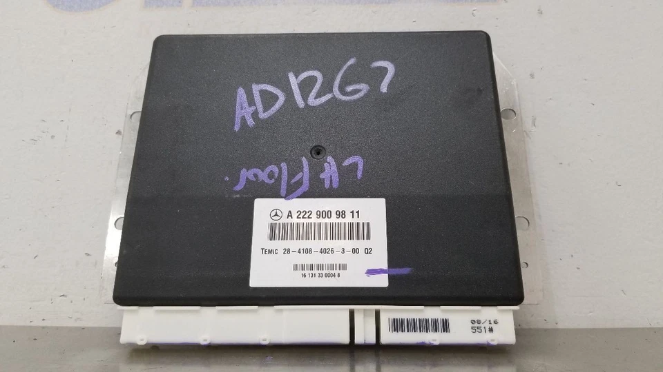 MÓDULO CONTROL SUSPENSIÓN NEUMÁTICA MERCEDES C63S 18 2229009811 Foto 4 de 4