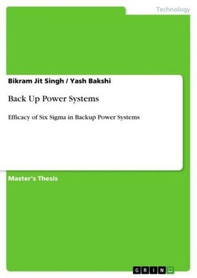 Back Up Power Systems Yash Bakshi