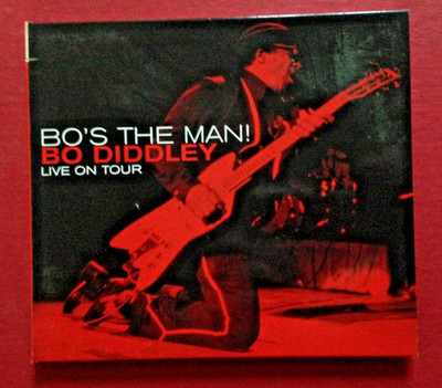 Bo's The Man Bo Diddley Live On Tour CD 2006 Blue Label Free UK Post