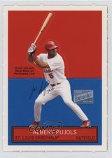 2003 Topps Bazooka Stand-Ups Red Albert Pujols #2 08ht