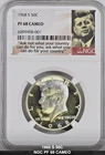 1968 S Kennedy Silver Proof 50C GEM NGC PF 68 Cameo #5494
