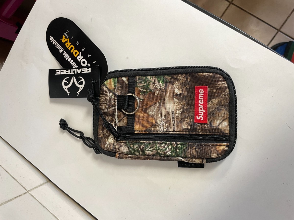 FW19 Supreme Realtree Camo Small Zip Pouch Cordura Nylon Bag | eBay