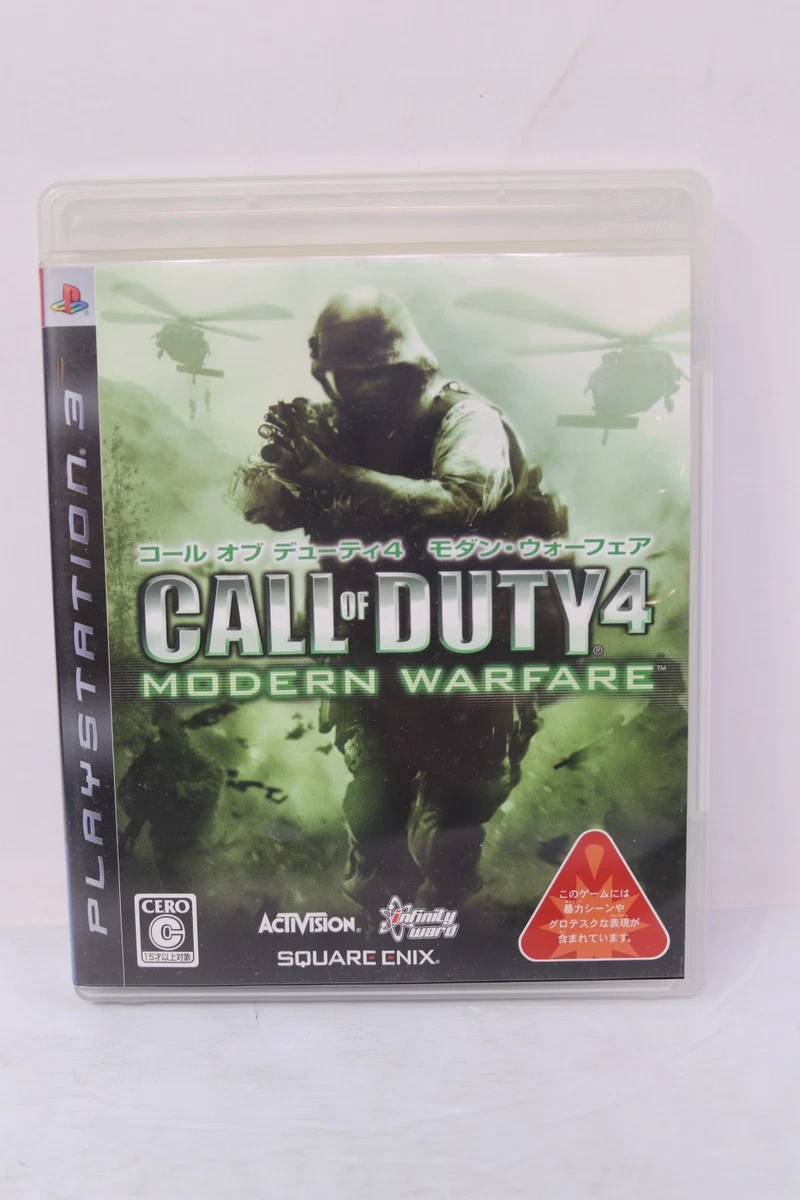 Call of Duty 4: Modern Warfare NTSC-J (Japan) Video Games for sale