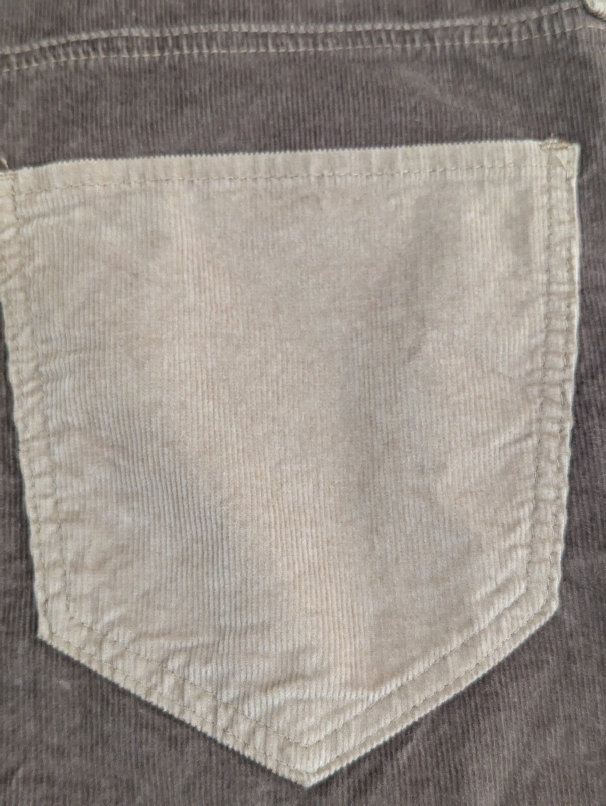 Social Tourist Brown Patchwork Flared Corduroy Wo… - image 12