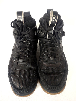 Nike LF1 Lunar Force 1 Duckboot Women's 11.5 Mens 9.5 Black Gum READ