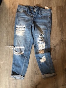 distressed hollister jeans