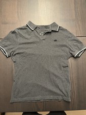 Banana Republic M Organic Cotton Pique Polo Grey