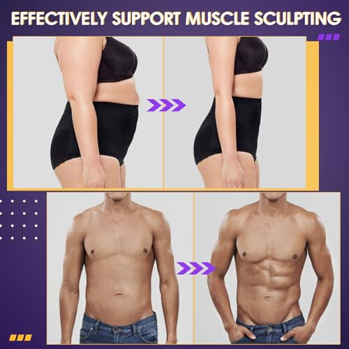 Bauchmuskelstimulator, Bauchmuskeltoner, Bauchstraffungsgürtel Fitnesstraining für - Bild 4 von 7