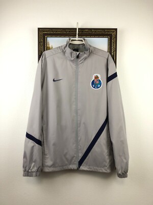 Porto Football Jacket Nike Soccer Track Top Rare Windbreaker Mens