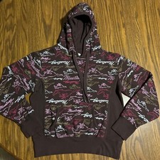 Ford Mustang Hoodie - Spellout - Women  s /Juniors Sz Large