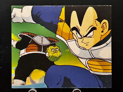 Vegeta Guldo Dragon Ball Mini Card AMADA #232 Vintage Japanese JAPAN Very Rare