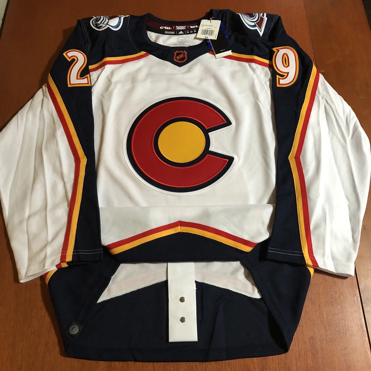 Officially Licensed Colorado Avalanche Reverse Retro Nathan 