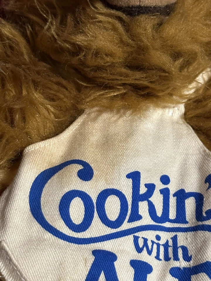 Lote de marionetas de mano Alf Cookin' con Alf & Hawaiian Alf 1988 Burger King juguete de colección Foto 2 de 4