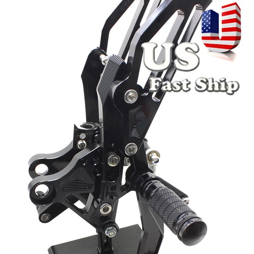 FXCNC Racing Footpegs Rearsets Foot Pegs For HONDA GROM MSX125 2012 ...