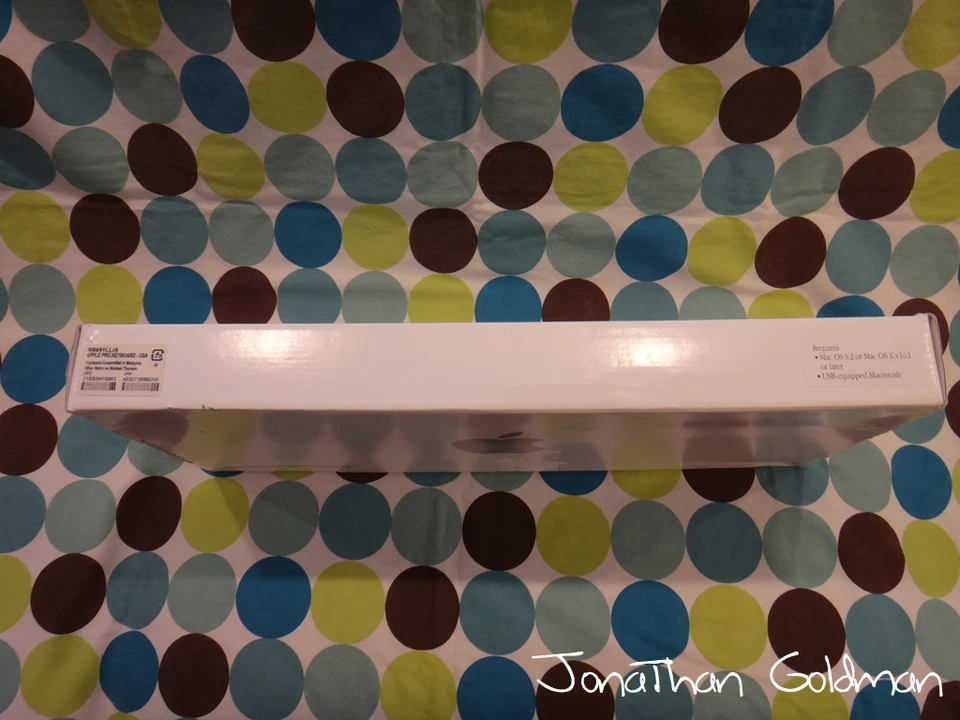 Apple Pro Keyboard WHITE USB for Mac NEW RARE SEALED FACTORY BOX M7803 M8691LL/A - Image 3 of 4