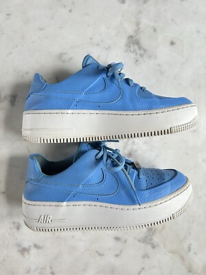 Nike Air Force Sage Low University Blue Womens Sneakers