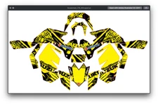 Fits Suzuki LTR450R GRAPHIC KIT STIKERS DECAL kit LTR 450r all years racing