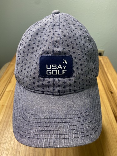 Adidas USA Performance Golf Hat Cotton 