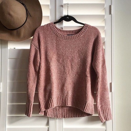 Women's Gap Factory Rose Pink Chenille 
