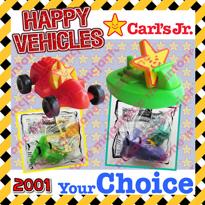 Carl's Jr. 2001 HAPPY STAR VEHICLES Vehicle Restaurant Mascot YOUR