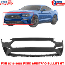 Front Bumper Cover Primed For 2018-2023 Ford Mustang Bullit Gt Front Bumper Cover Primed For 2018-2023 Ford Mustang Bullit Gt
