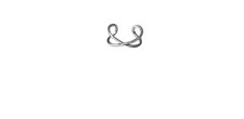 Anillo de plata esterlina .925 diseño delicado ajustable talla única